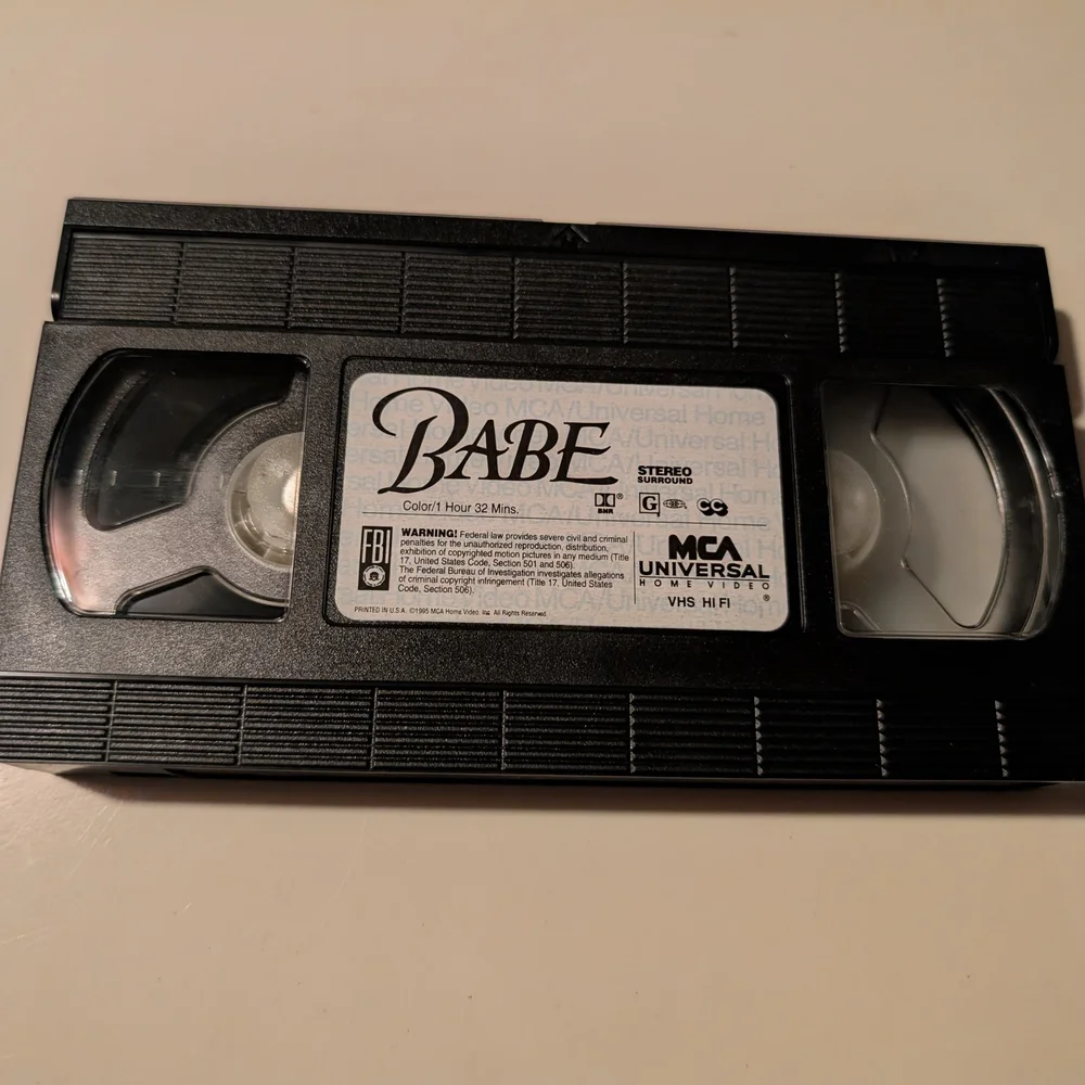 Babe Movie VHS